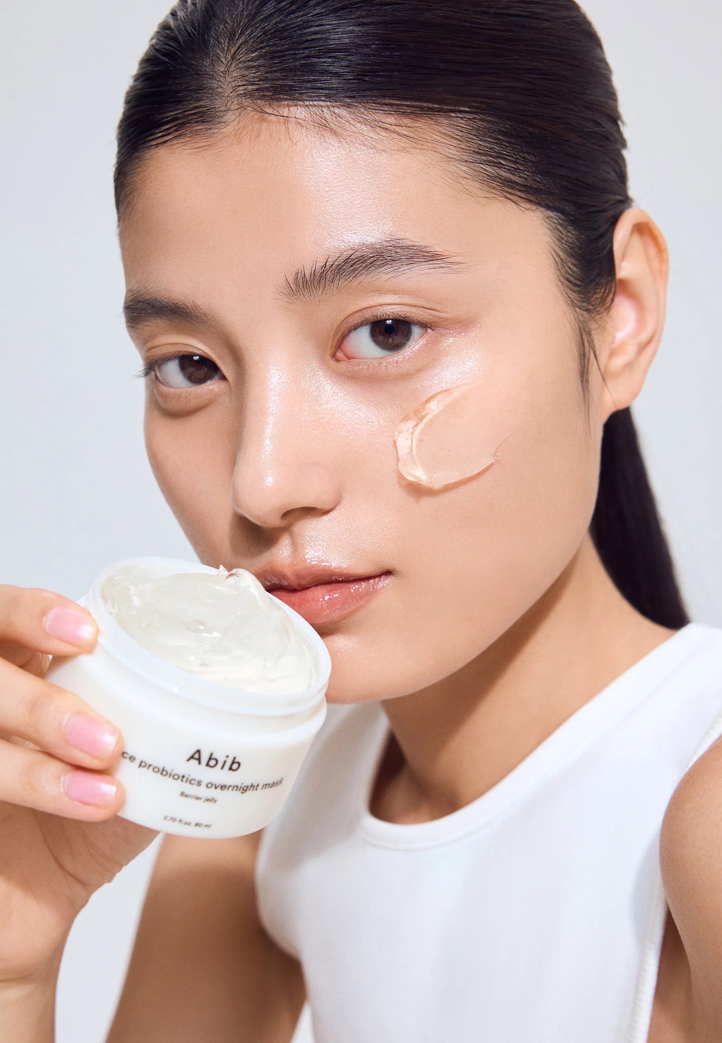 MASQUE DE NUIT AUX PROBIOTIQUES DE RIZ GELÉE BARRIÈRE - Abib