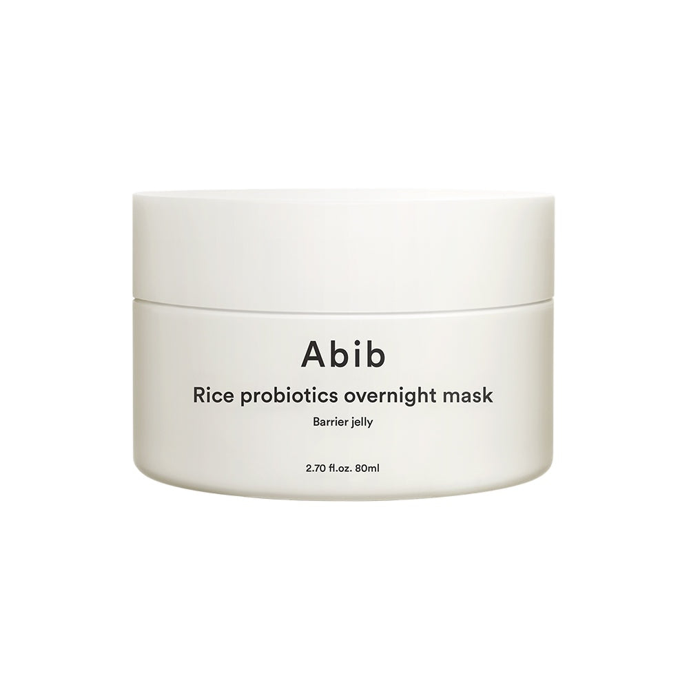MASQUE DE NUIT AUX PROBIOTIQUES DE RIZ GELÉE BARRIÈRE - Abib