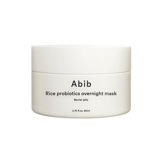 MASQUE DE NUIT AUX PROBIOTIQUES DE RIZ GELÉE BARRIÈRE - Abib