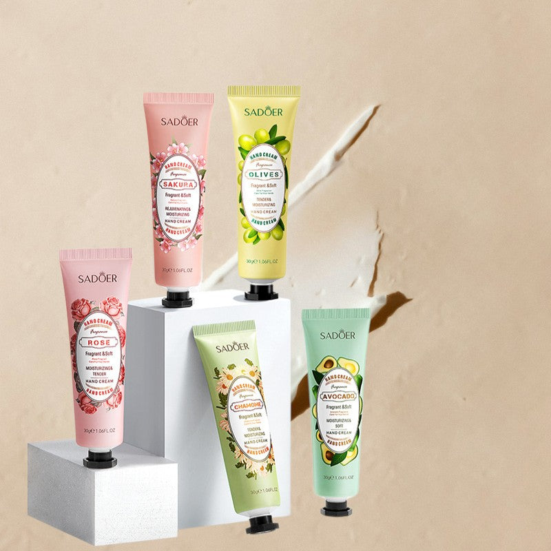 Set 5 crèmes pour les mains - SADOER