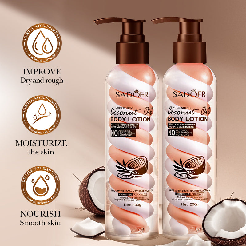 Body Lotion Coconut Oil - SADOER