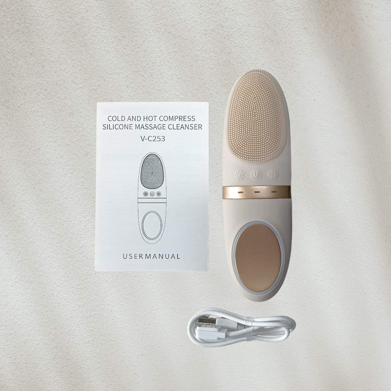 Brosse de nettoyage pour le visage